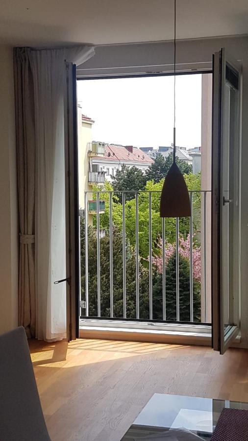 Modernes Studio-Apartment Nahe Zentrum Mit Garagenplatz 维也纳 外观 照片